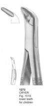  CRYER Fig. 151S lower teeth for children 